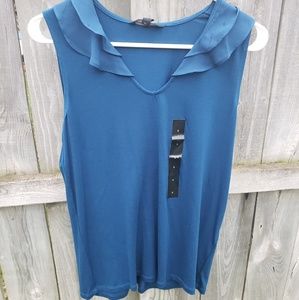 Beautiful Blue Blouse Tank NWT